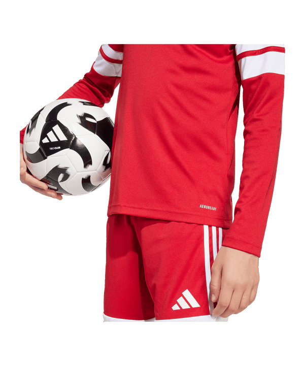 adidas Squadra 25 Trikot Langarm Kids Rot - rot