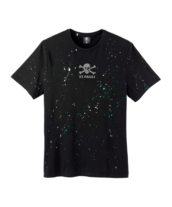 DIIY FC St. Pauli Spread T-Shirt Schwarz - schwarz