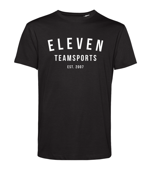 11teamsports Established 2007 T-Shirt Schwarz - schwarz