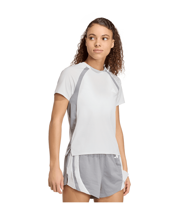 adidas Archive Running T-Shirt Damen Grau - grau