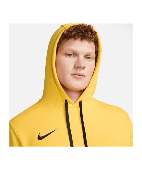 Nike Park 20 Fleece Hoody Gelb Schwarz F719 - gelb