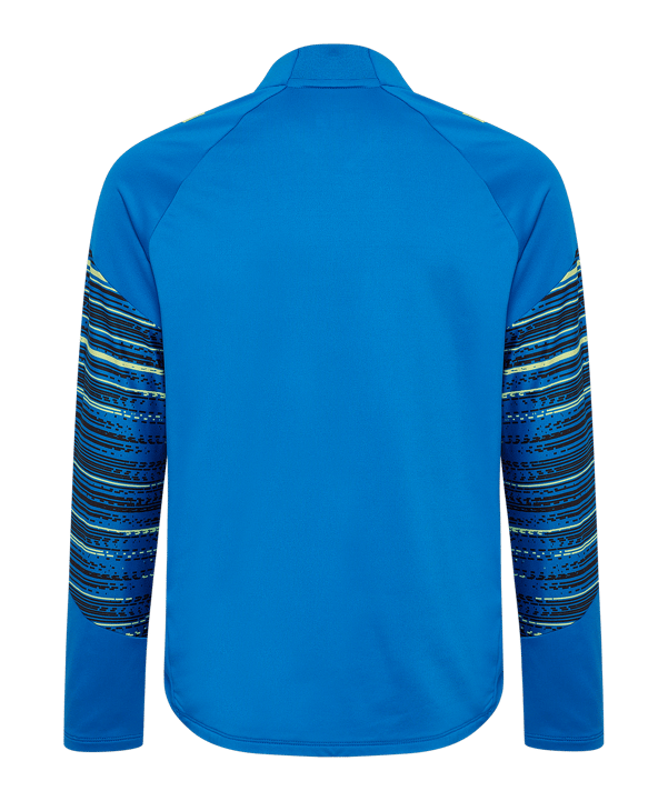 Hummel Blaze Pro Trg Half Zip Sweatshirt Kids Blau F8650 - blau