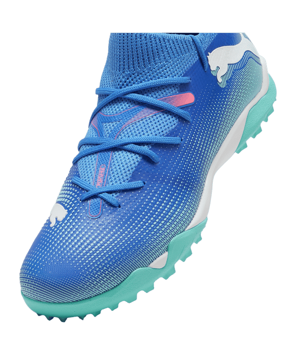 PUMA FUTURE 7 Match + Mid TF Formula Kids Blau Weiss F01 - blau