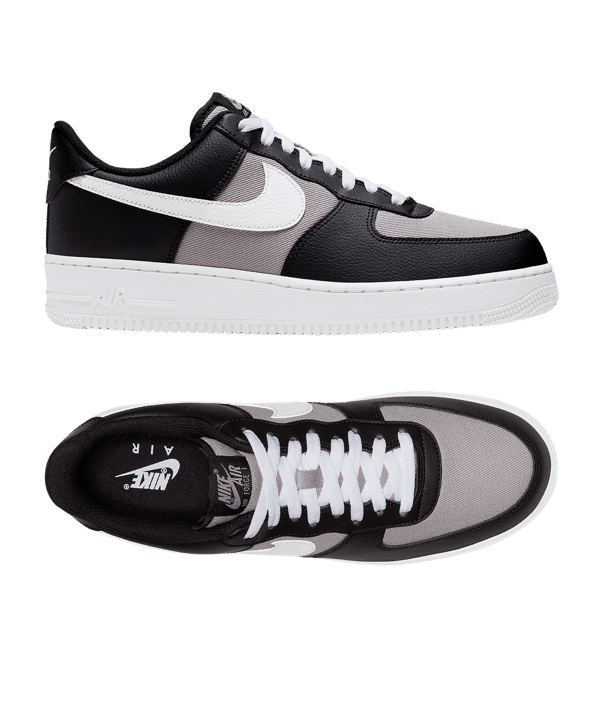 Nike Air Force 1 07 1 Sneaker Schwarz F001 - schwarz