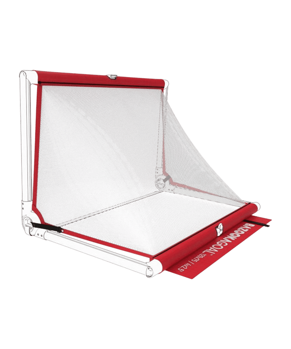 BAZOOKAGOAL PVC|120x75cm| Minitor Rot - rot