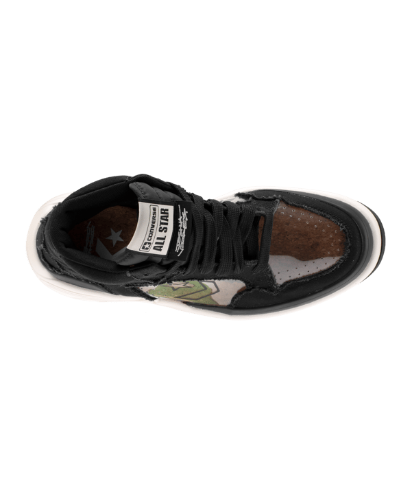 Converse X Josh Vides Weapon CX HI Sneaker Schwarz - schwarz