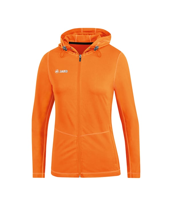 JAKO Run 2.0 Kapuzenjacke Damen Orange F19 - orange