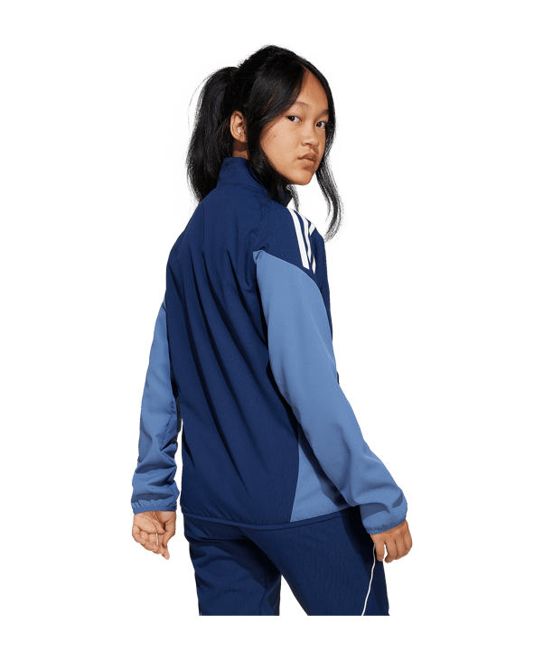 adidas Tiro 25 Competition Präsentationsjacke Kids Blau - blau