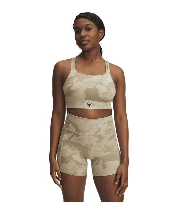 Under Armour Projekt Rock Bralette Tanktop Damen Braun F299 - braun