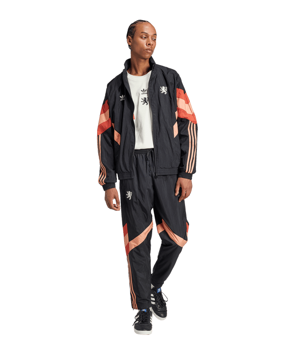 adidas Originals Olympique Lyon Trainingshose Schwarz - schwarz