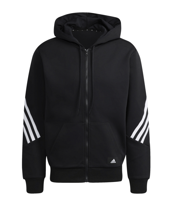 adidas Future Icons Kapuzenjacke Schwarz - schwarz