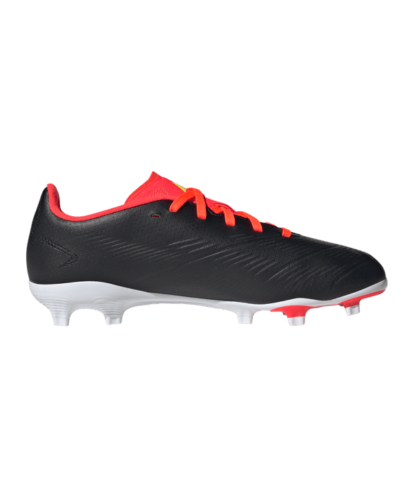 adidas Predator League FG Solar Energy Kids Schwarz Weiss Rot - schwarz