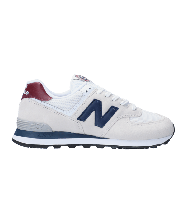 New Balance 574 Weiss Blau FHX2 - weiss