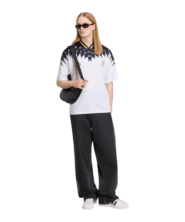 adidas Juventus Turin Stadium Trikot Weiß - weiss