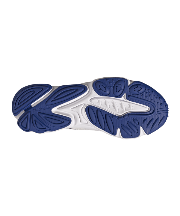adidas Originals Ozweego Weiss Blau Rot - weiss