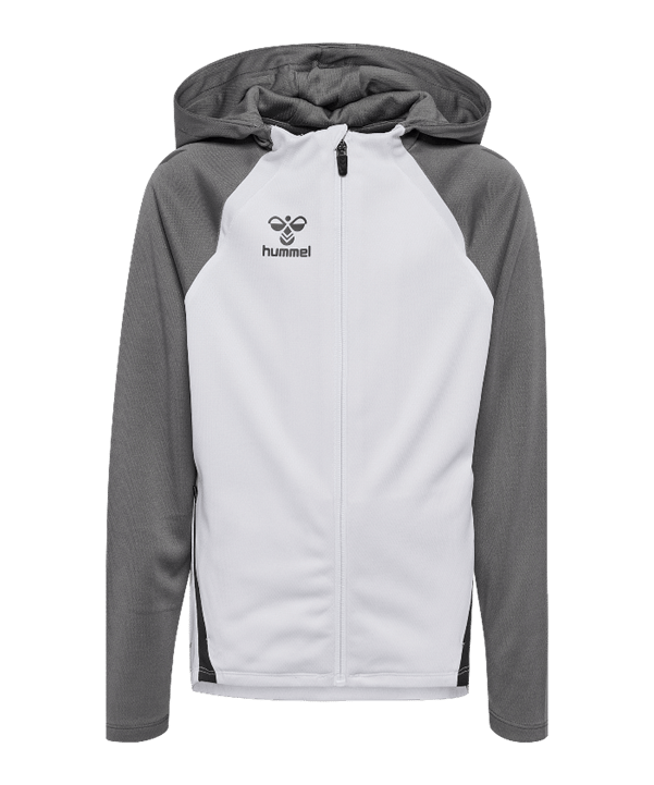 Hummel Lead 2.0 Kapuzenjacke Kids Weiss F9396 - weiss