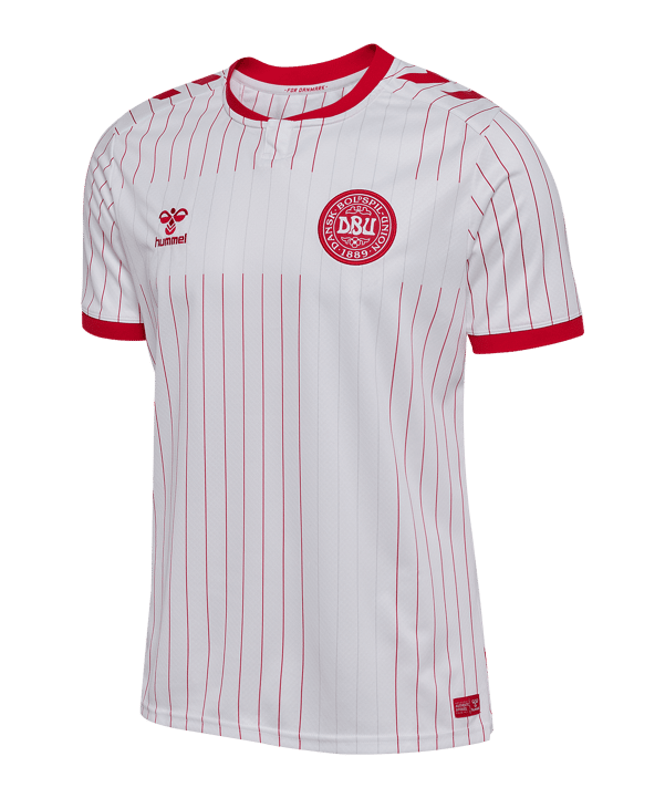 hummel DBU Dänemark Trikot Away 2026 Weiß F9001 - weiss