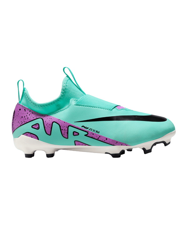 Nike Jr Air Zoom Mercurial Vapor XV Academy FG/MG Peak Ready Kids Grün Pink Schwarz F300 - gruen