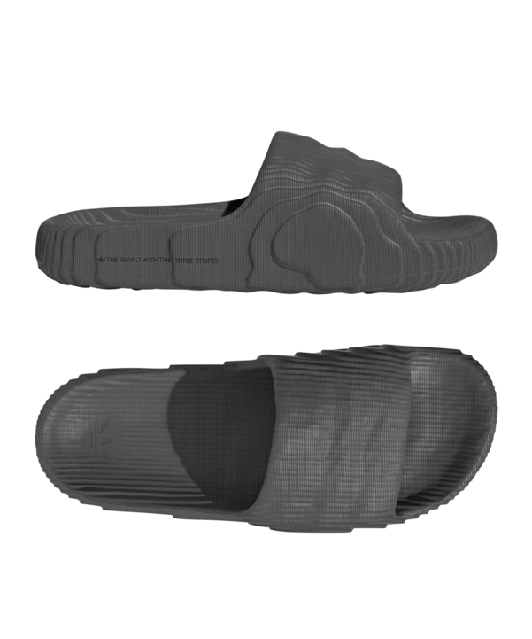 adidas Originals adilette 22 Badelatsche Grau - grau