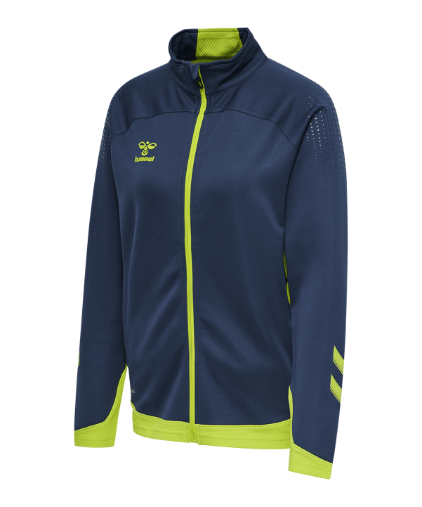 Hummel hmlLEAD Poly Trainingsjacke Damen F7642 - blau