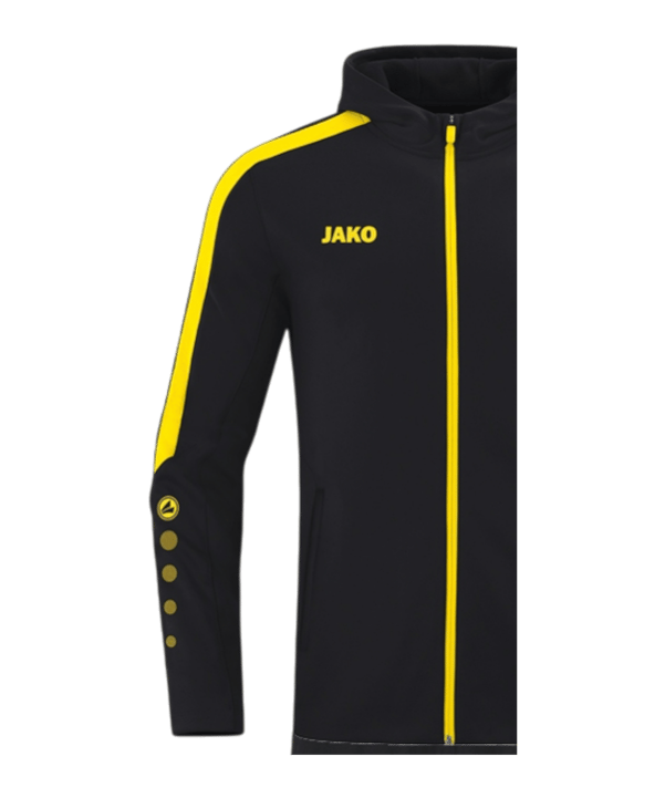 JAKO Power Präsentationsanzug Kids Schwarz F803 - schwarz