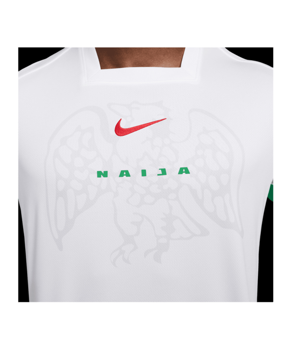 Nike Nigeria Trikot Home 2024 Weiss F100 - weiss