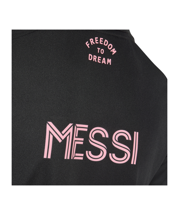 adidas Inter Miami Messi Trikot Away 2026/2027 Kids Schwarz - schwarz
