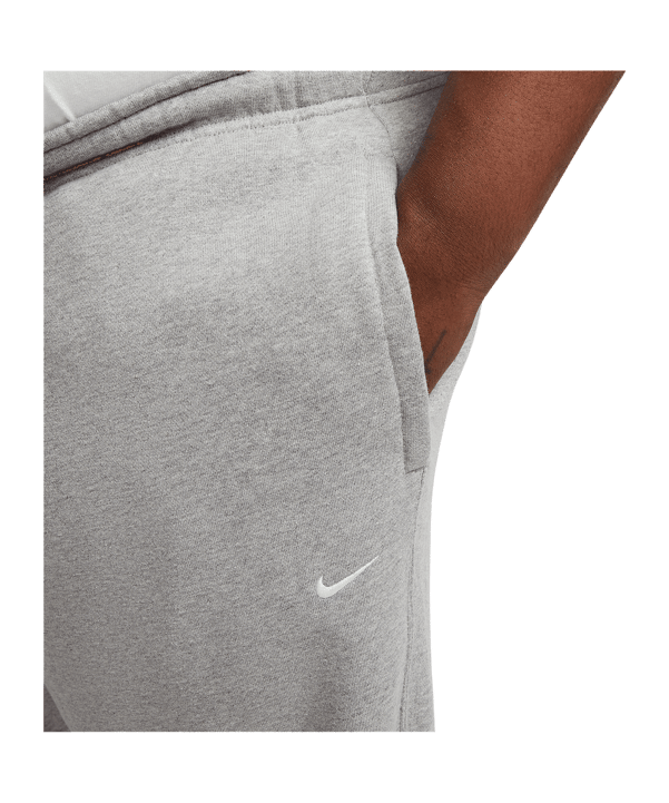 Nike Fleece Solo Swoosh Jogginghose Grau F063 - grau