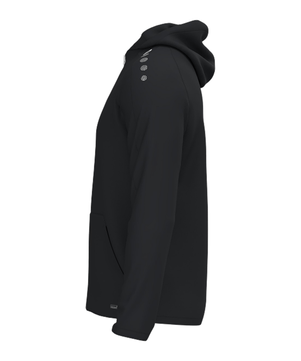 JAKO One Kapuzenjacke Schwarz F800 - schwarz