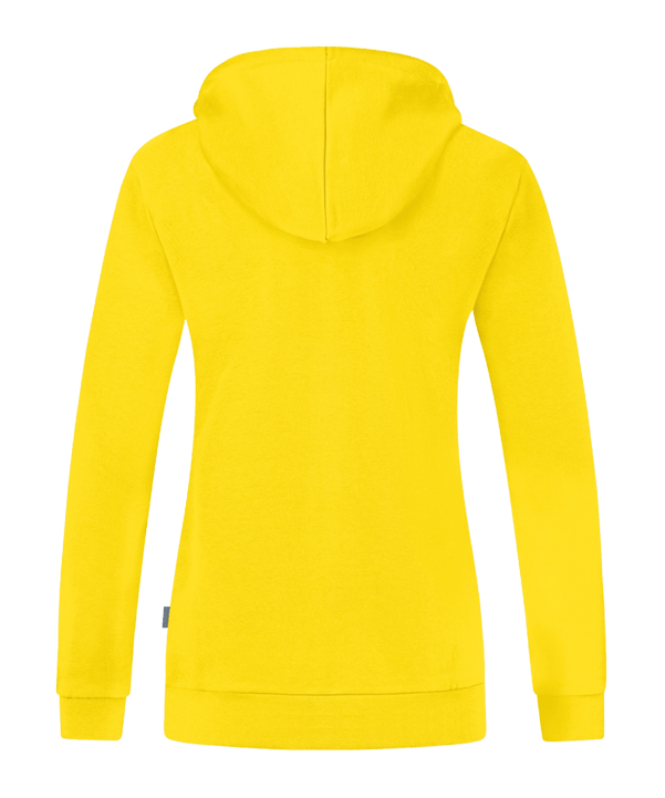 JAKO Organic Kapuzenjacke Damen Gelb F300 - gelb