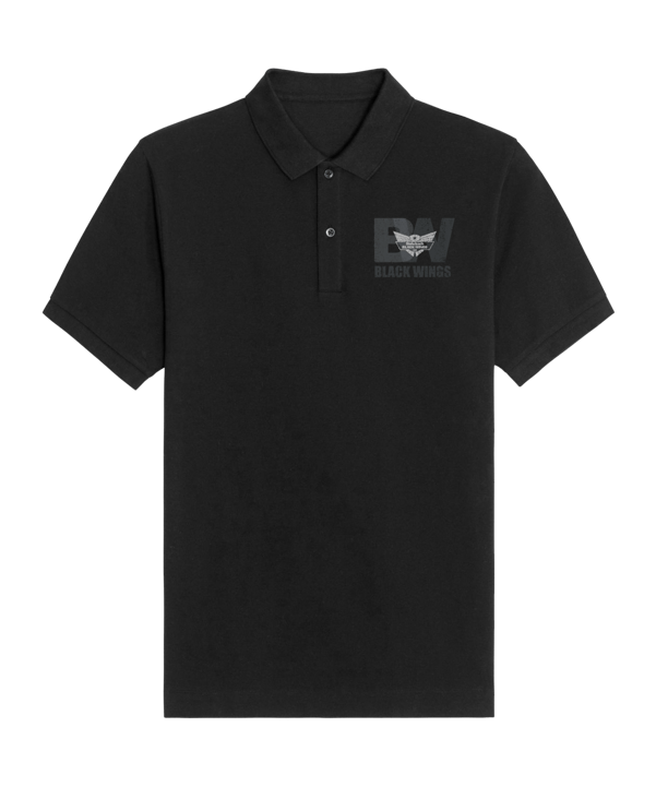 Black Wings Classic Poloshirt Schwarz - schwarz