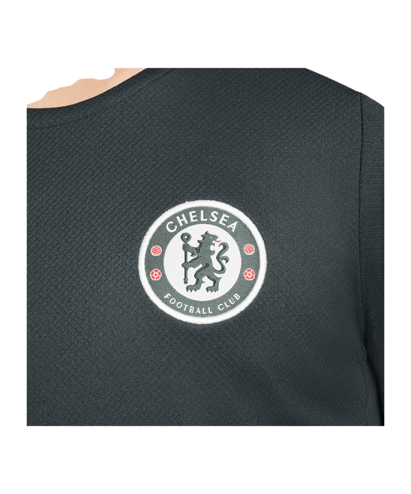 Nike FC Chelsea London Trainingsshirt Kids Grün F347 - gruen