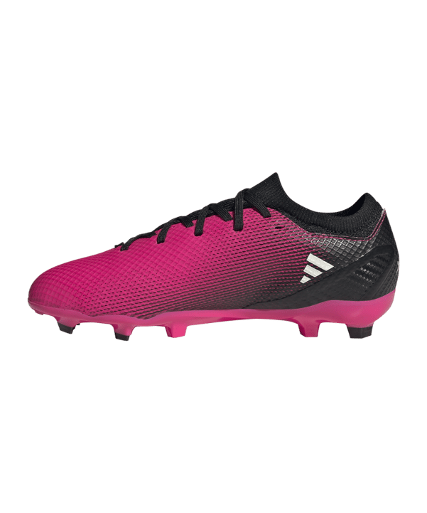 adidas X Speedportal.3 FG Kids Own Your Football Pink Schwarz Weiss - rosa