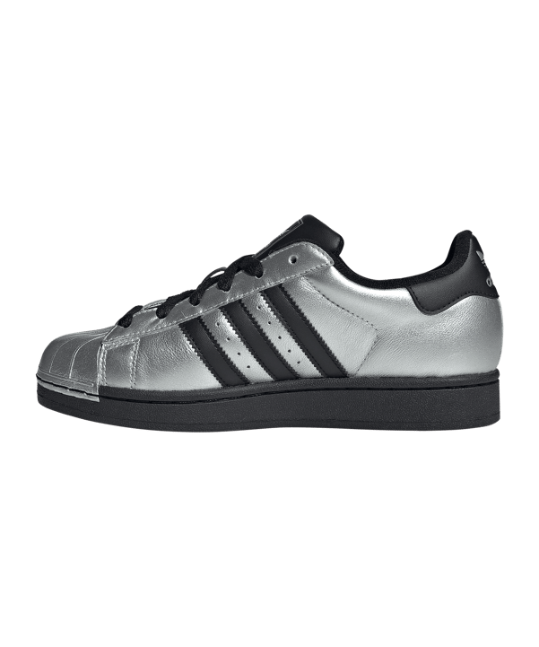 adidas Superstar II Damen Silber - silber