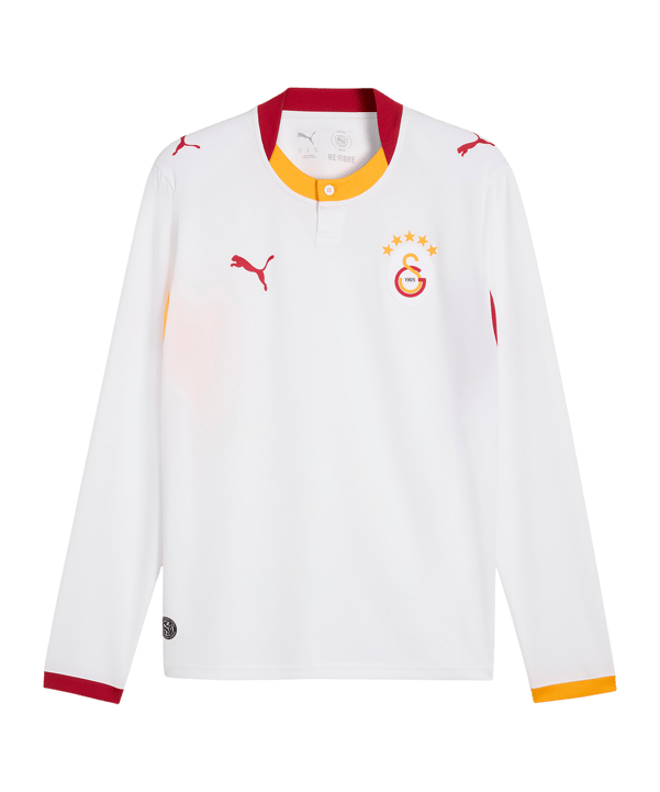 PUMA Galatasaray Istanbul Replica Shirt met lange mouwen 3rd 2026/2027 Wit K02 - wit