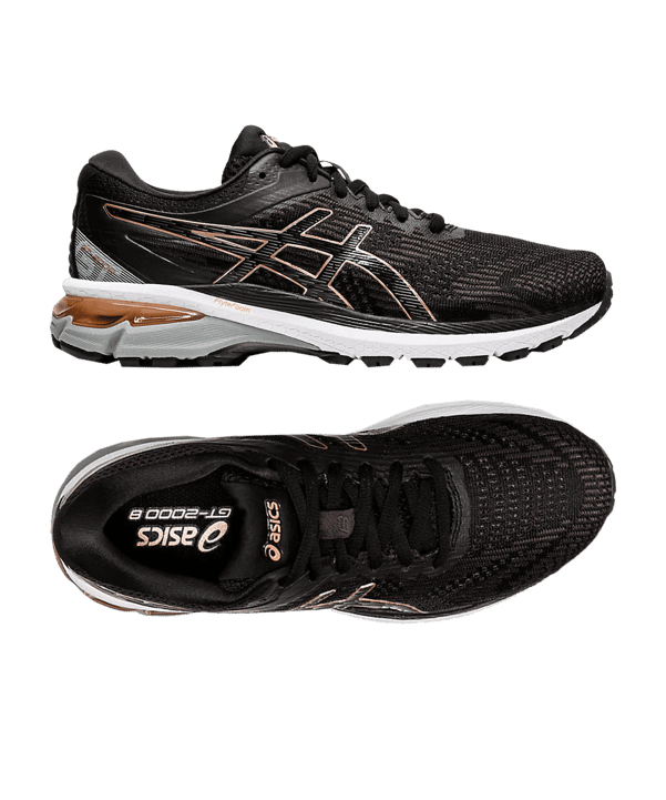 Asics GT-2000 8 Running Damen Schwarz F002 - schwarz