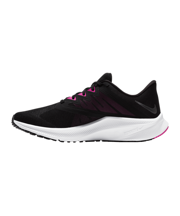 Nike Quest 3 Running Damen Schwarz Grau F007 - schwarz