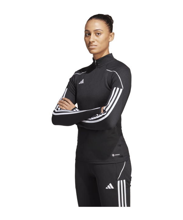 adidas Tiro 23 Track Top Damen Schwarz - schwarz