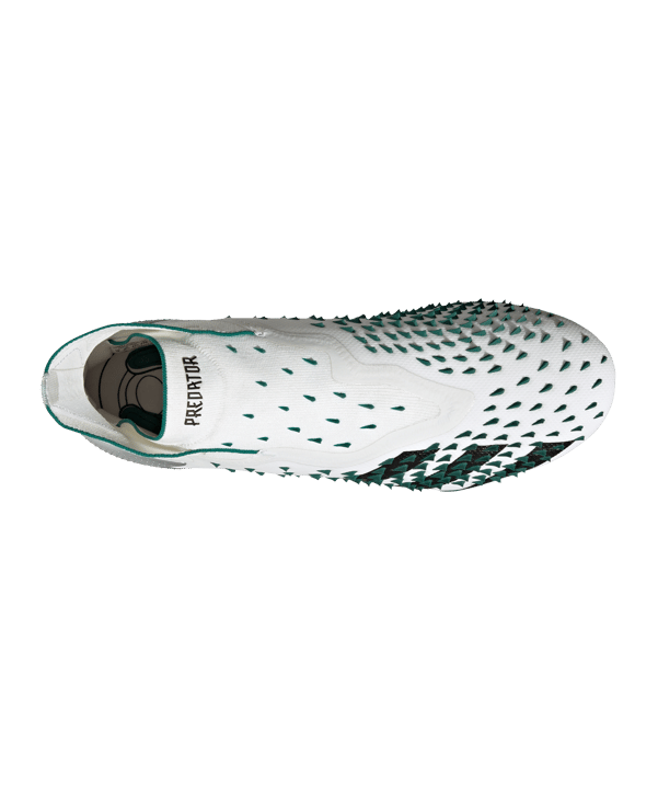 adidas Predator Freak+ FG EQT Weiss Schwarz Grün - weiss