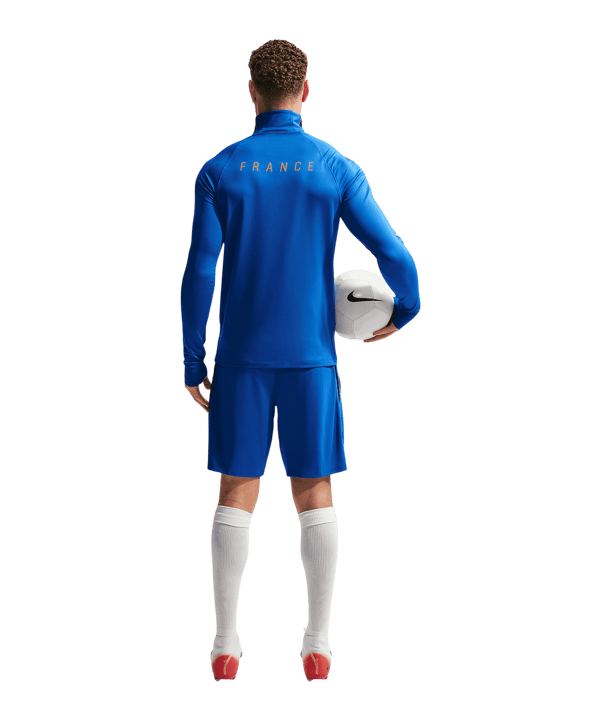 Nike FFF Frankreich Strike Short Blau F480 - blau