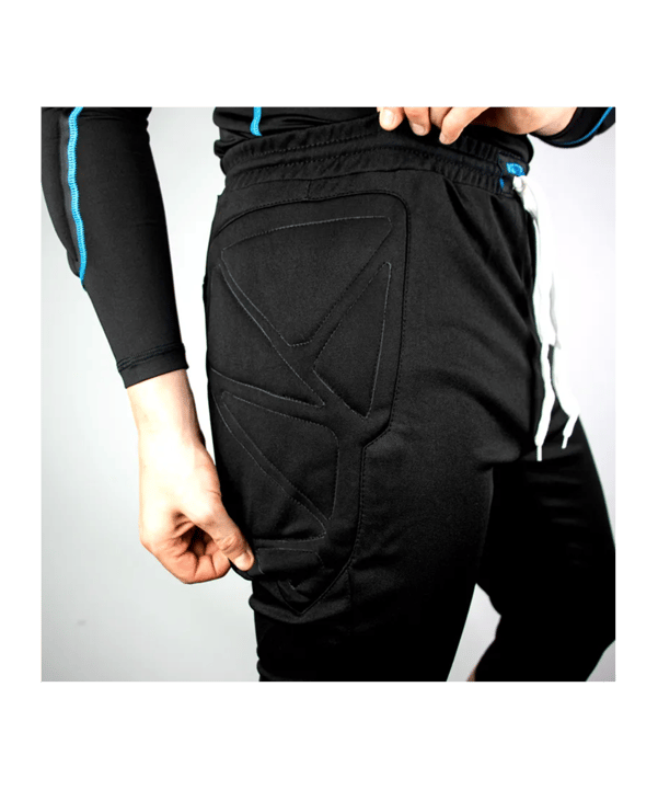 KEEPERsport Challenge 3/4 Torwarthose Schwarz F407 - schwarz