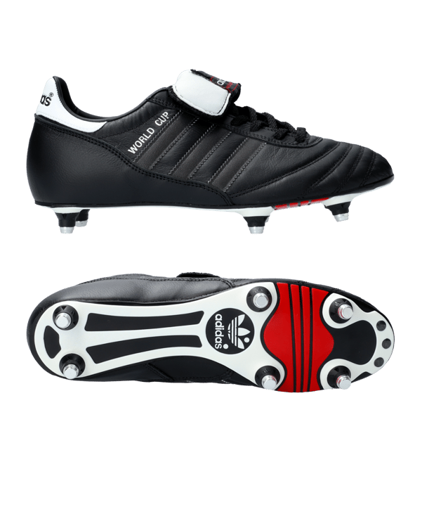 adidas World Cup SG Black Stripes Schwarz - schwarz