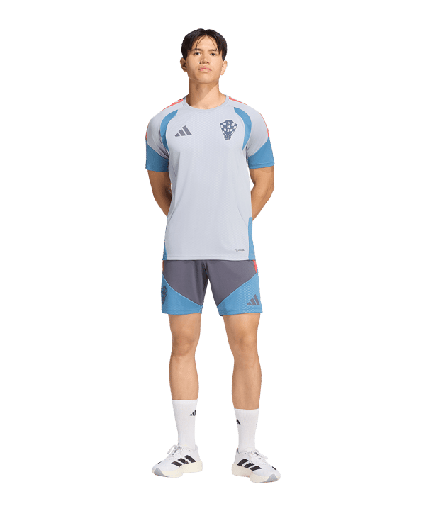 adidas Kroatien Tiro Trainingsshirt 2026 Grau - grau