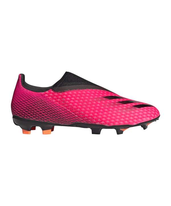 adidas X GHOSTED.3 LL FG Superspectral Pink Schwarz Orange - pink