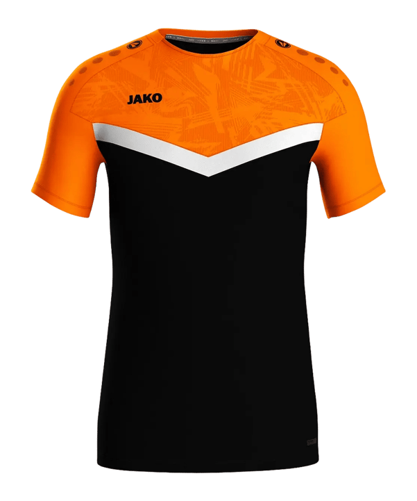 JAKO Icon T-Shirt Kids Schwarz Orange F807 - schwarz