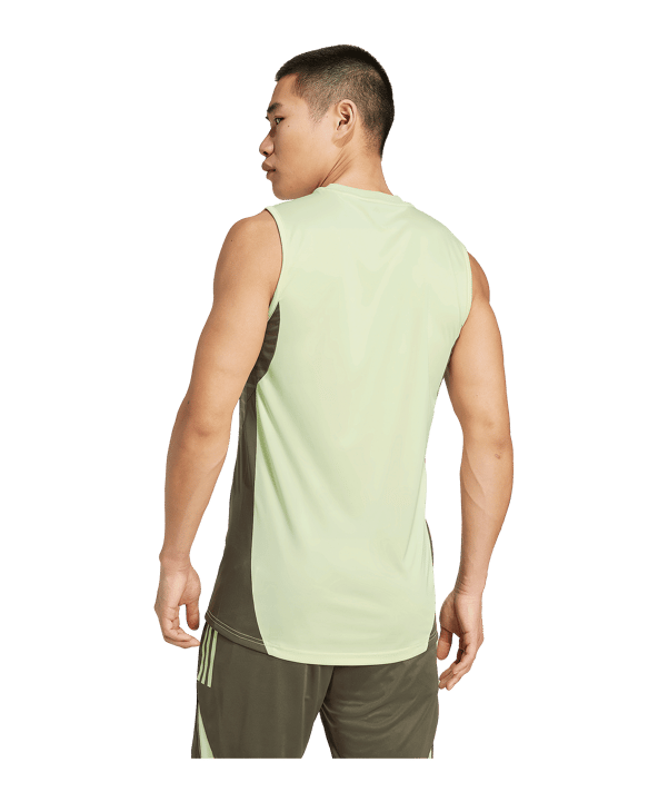adidas Real Madrid Sleeveless Trainingsshirt Grün - gruen
