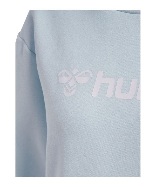 Hummel Mover Cotton Hoody Damen Blau F7357 - blau