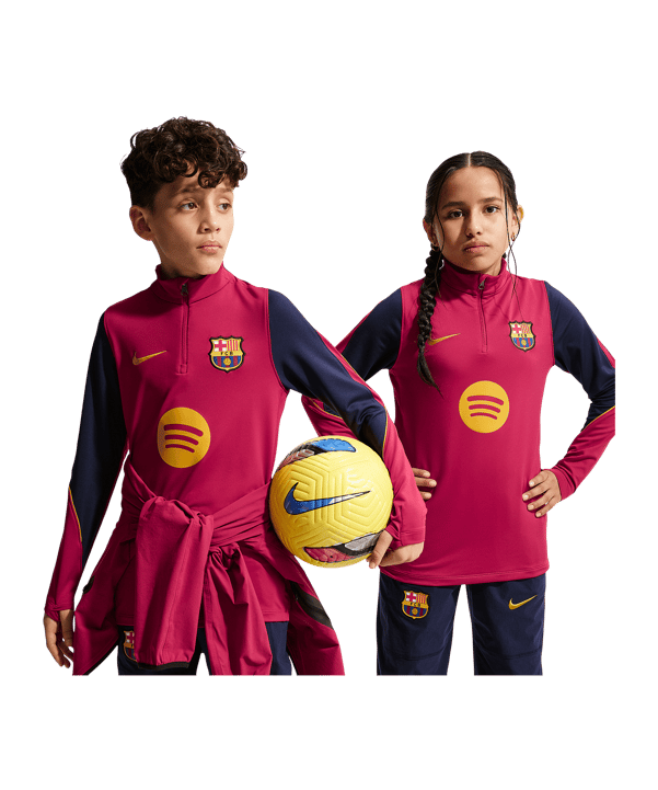 Nike FC Barcelone Strike Drilltop Enfants Rouge C621 - rouge