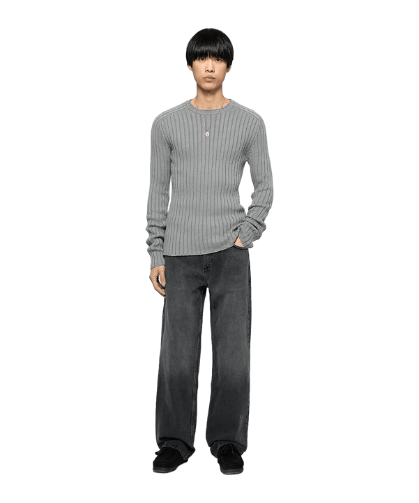 Burocs Knit sweatshirt gris - gris