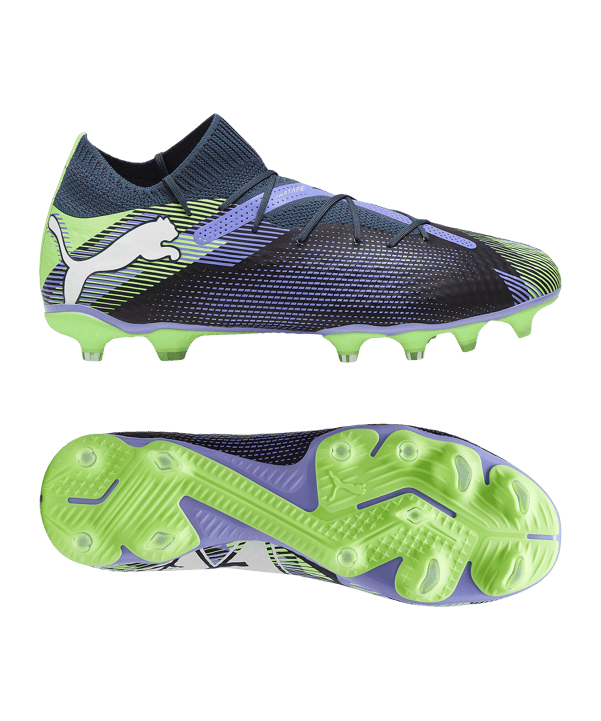 PUMA FUTURE 7 Pro FG/AG Light Out Weiss Grau F03 - grau